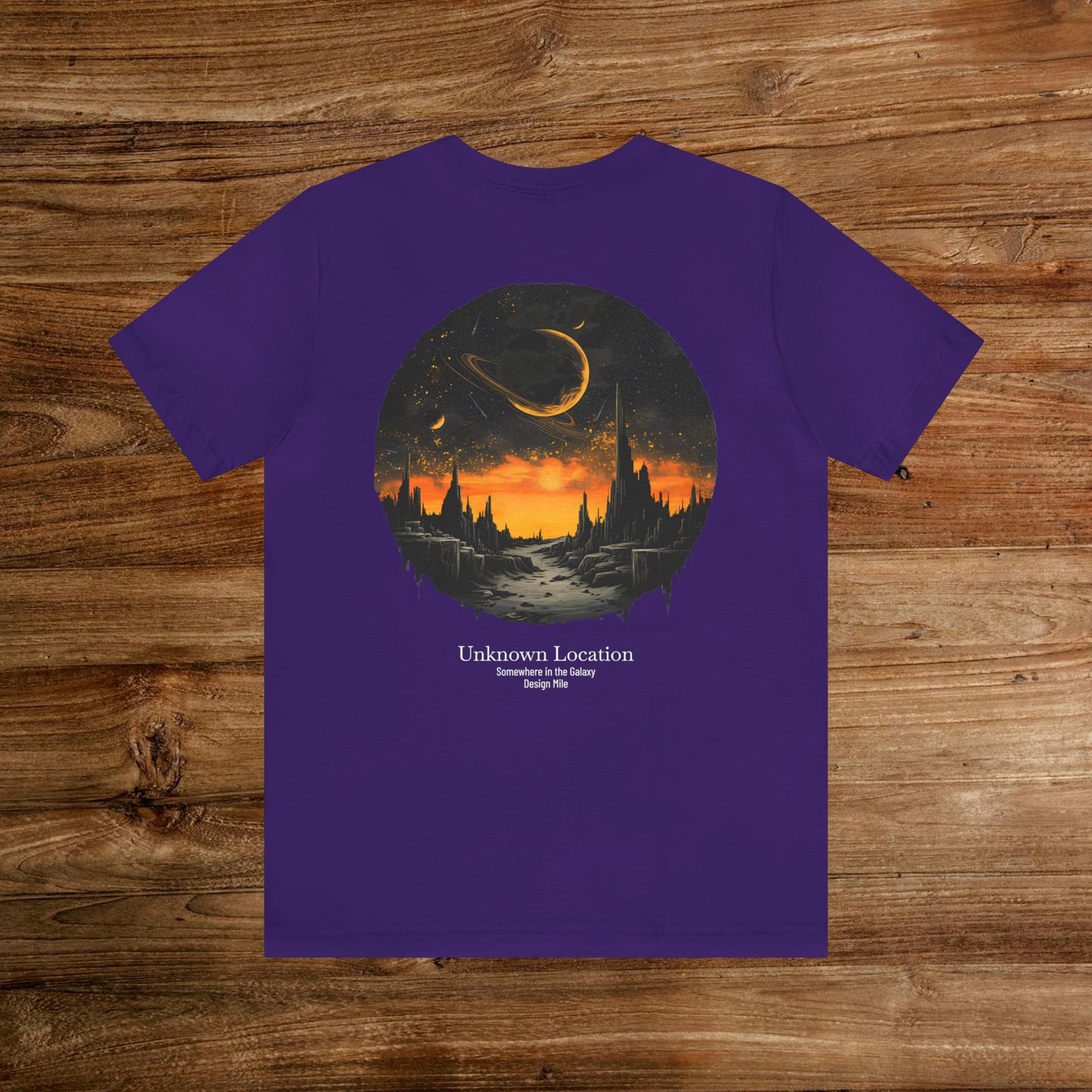 Cosmic Journey | Sky-City T-Shirt | Unisex