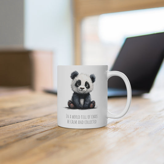 Zen Panda Mug | Be Calm and Collected | 0.33 l