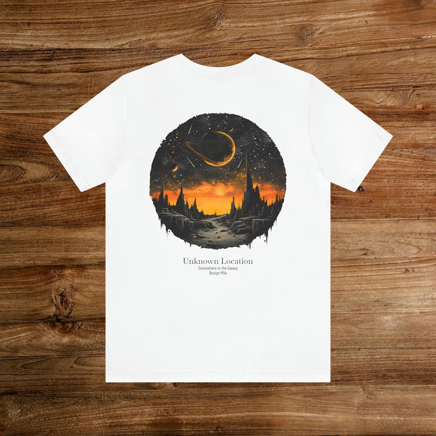 Cosmic Journey | Sky-City T-Shirt | Unisex