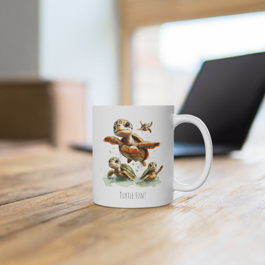 Family Ties Mug | Turtle Fun! | 0.33 l