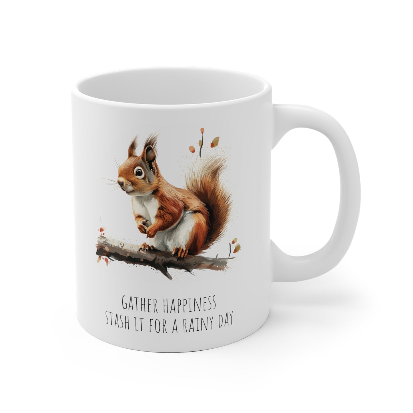 Whimsical Squirrel Mug | Stash Happiness | 0.33 l